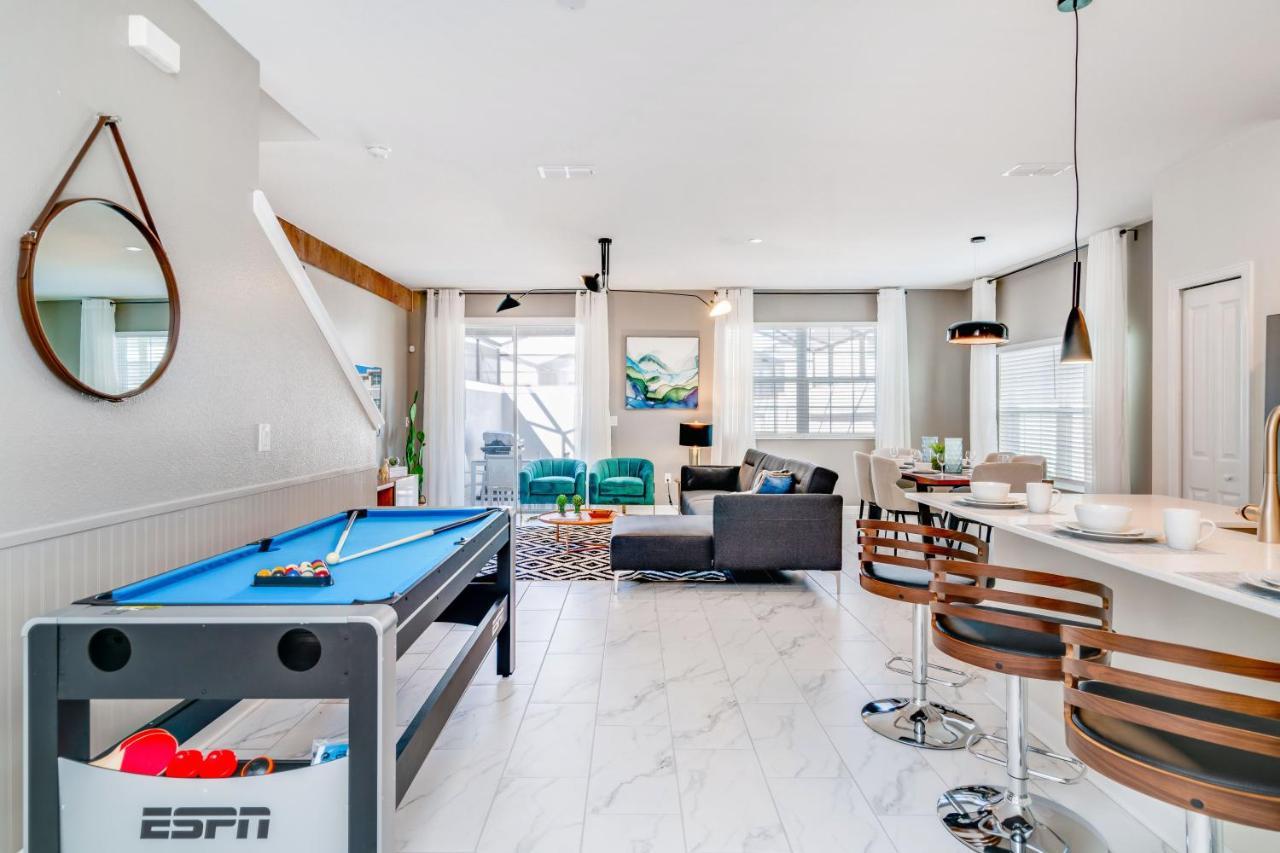 Beautiful Modern Home Wprivate Pool Near Wdw Kissimmee Buitenkant foto