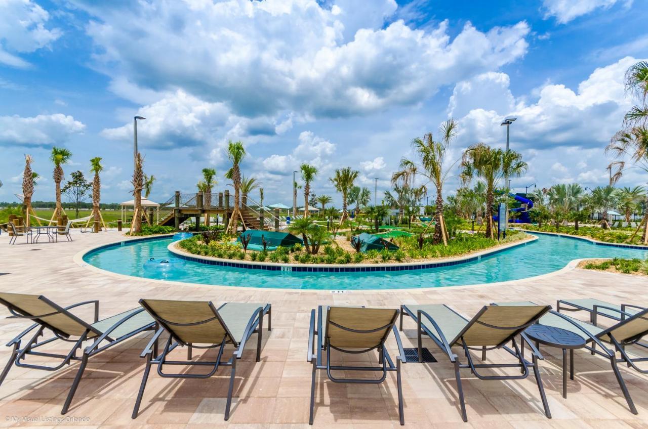 Beautiful Modern Home Wprivate Pool Near Wdw Kissimmee Buitenkant foto